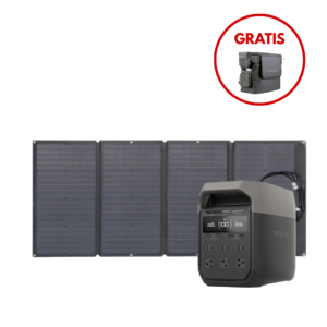 Delta 3 + Panel Solar 160W + cubierta GRATIS