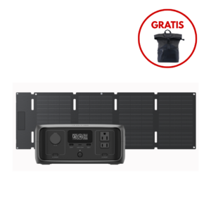 River 3 + Panel Solar 60W + mochila GRATIS