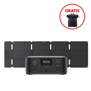 River 3 UPS + Panel Solar 45W + mochila GRATIS