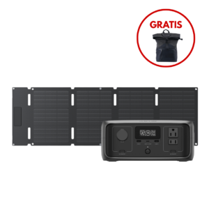 River 3 UPS + Panel Solar 60W + mochila GRATIS