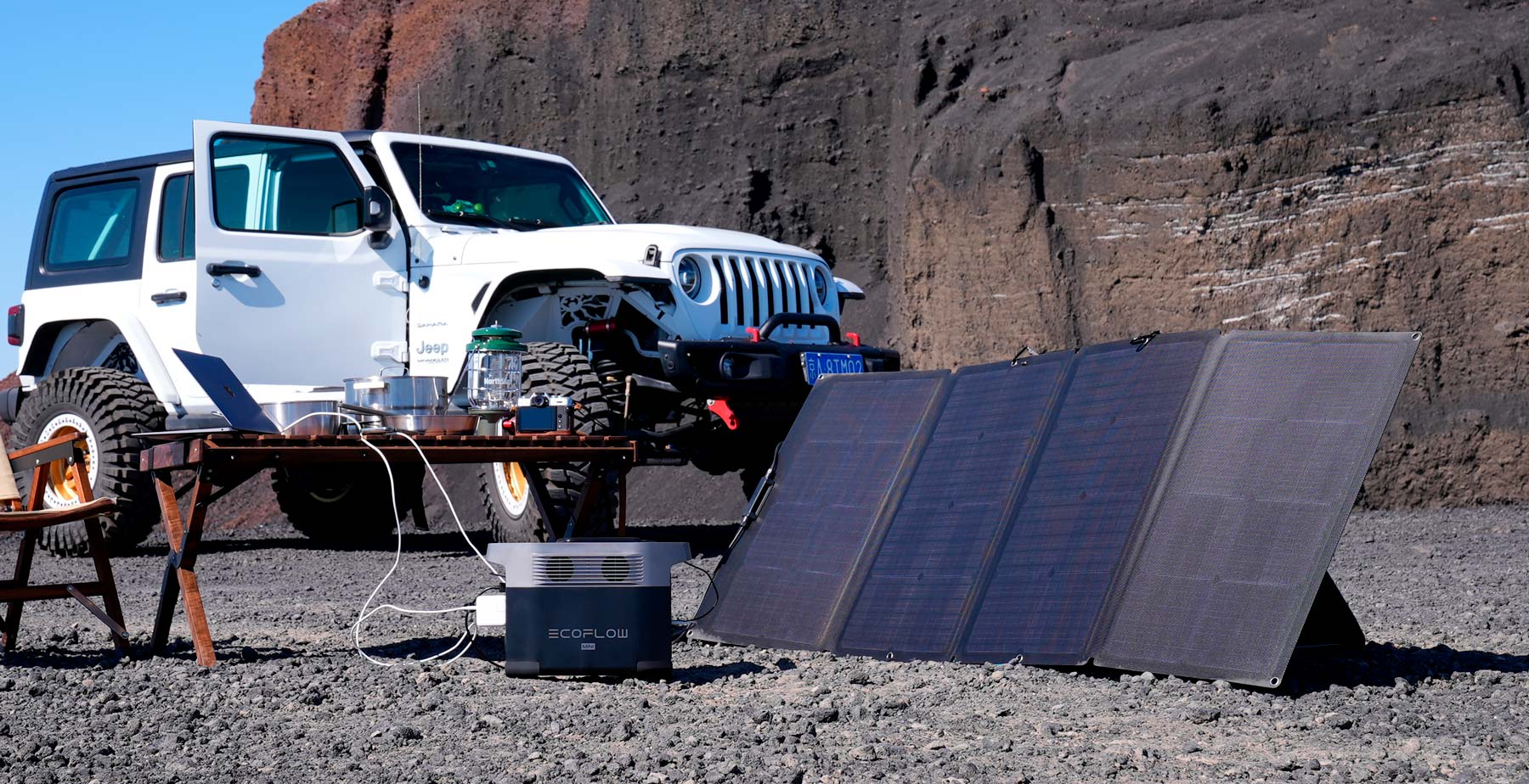 paneles solares portátiles para acampar, casas y vehículos recreativos