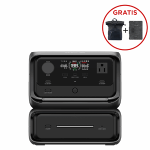 RIVER 3 Max + Panel Solar 60W y Mochila GRATIS