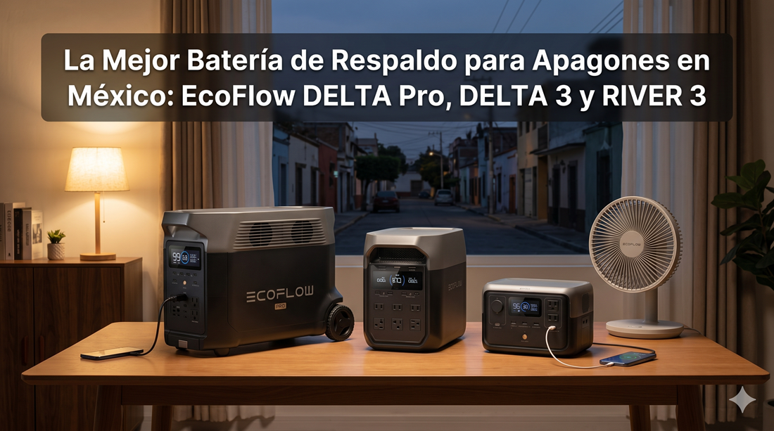 EcoFlow DELTA Pro, DELTA 3 y RIVER 3